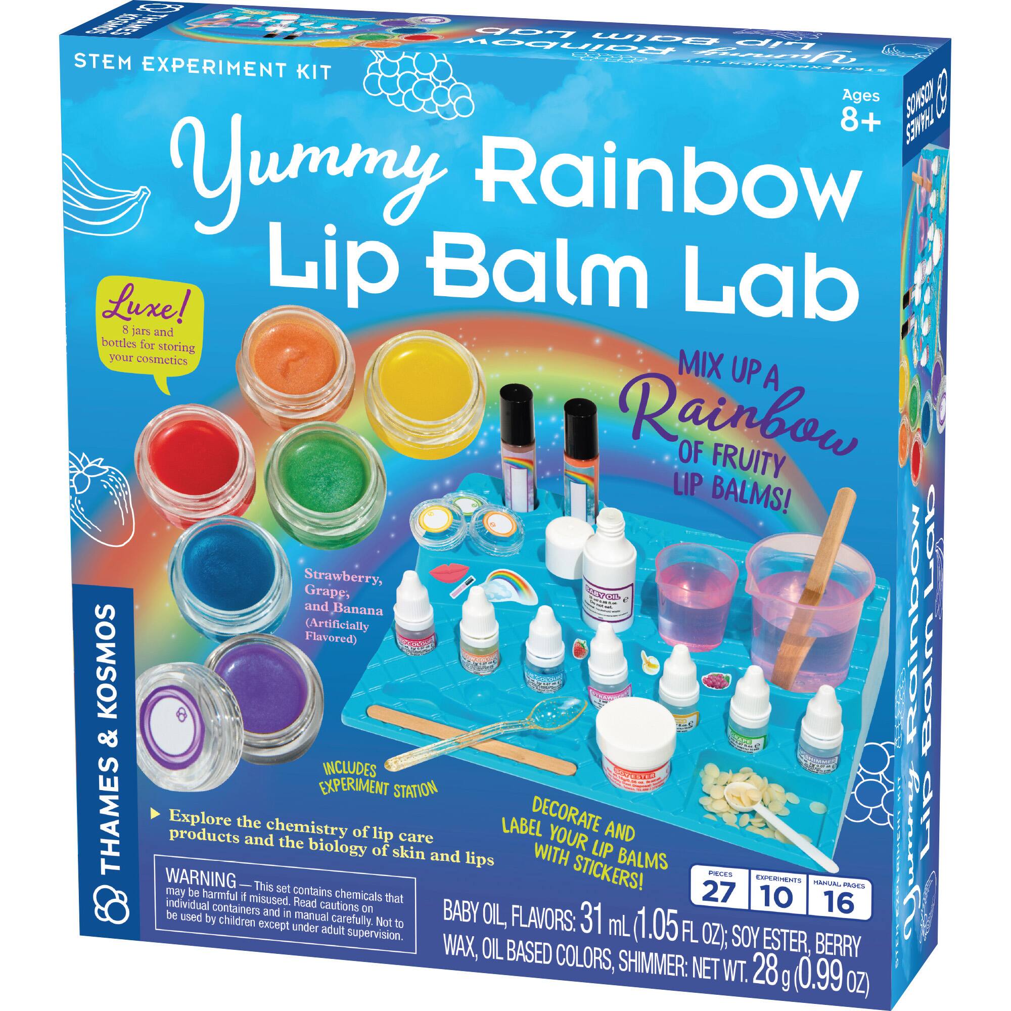 Thames & Kosmos Yummy Rainbow Lip Balm Lab